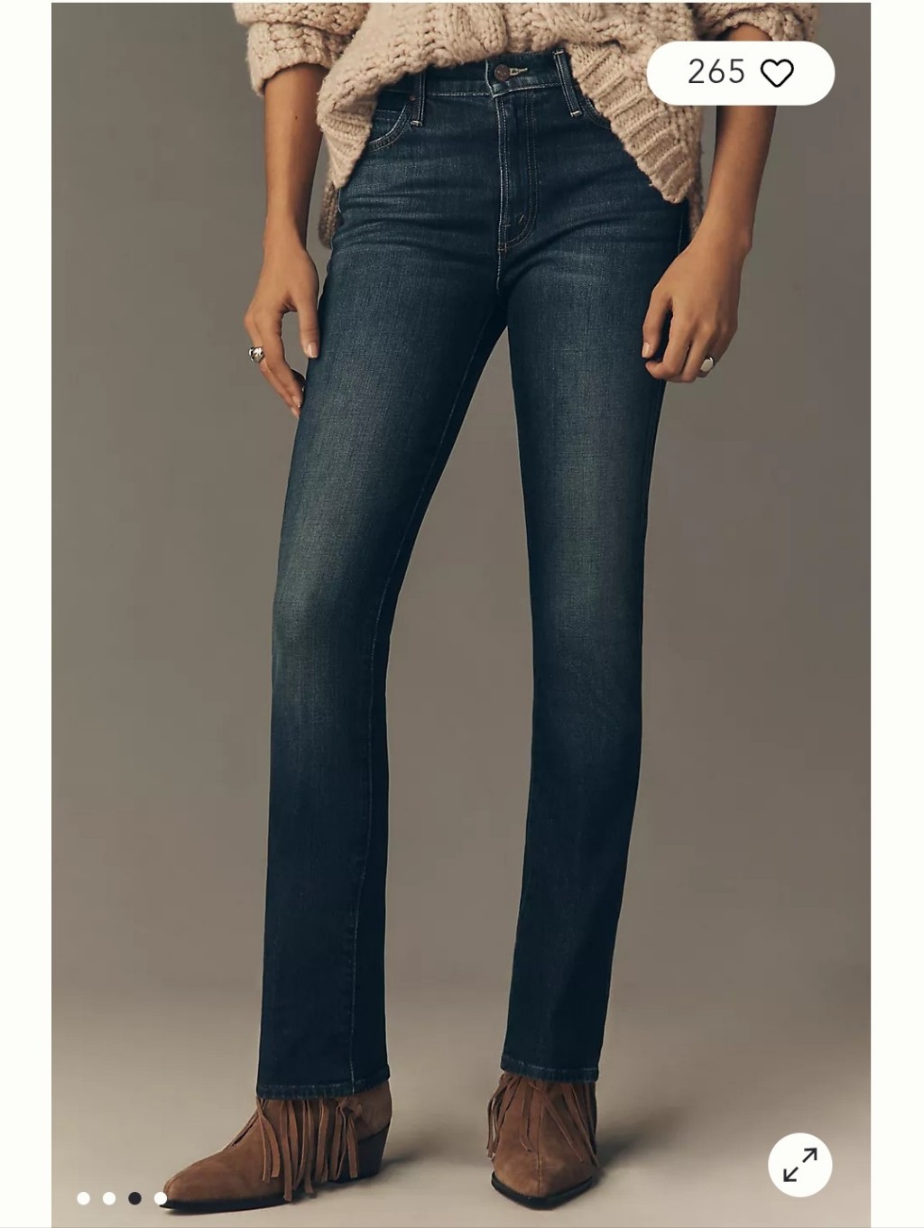 Mother The Rascal Slim Straight Jeans